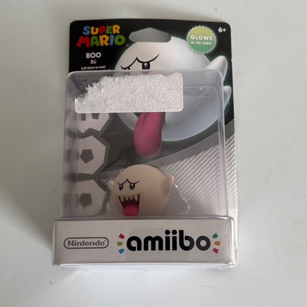 Nintendo Boo amiibo Super Mario Series Glow in the Dark NVL C ABAQ USZ New